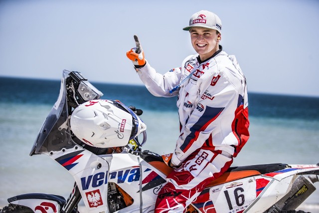 Maciej Giemza przygotowuje się do styczniowego Rajdu Dakar. Pojedzie w barwach Orlen Teamu.