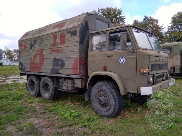 Autobus Sztabowy AS-2 na STAR-266 (z częściowym wyposażeniem) - rok produkcji 1977 - cena 9000 zł, AMW Lublin