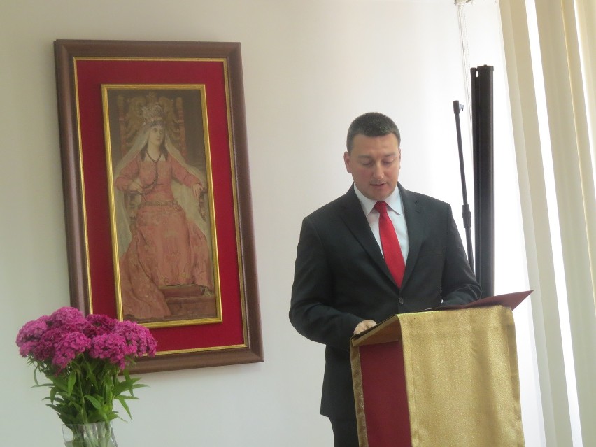 Burmistrz Przemysław Jankowski