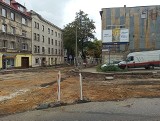 Bytom: Ulica Piekarska rozkopana. Trwa przebudowa torowiska tramwajowego i ulicy ZDJĘCIA