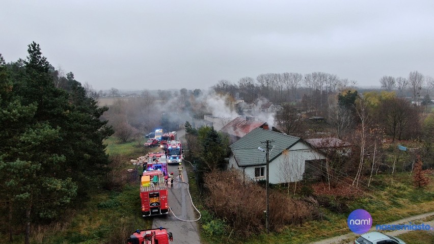 Do tragicznego pożaru doszło w miejscowości Choceń na ulicy...