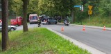 Policjant z Lublina zginął w wypadku w woj. dolnośląskim. Jego motocykl zderzył się z autem osobowym