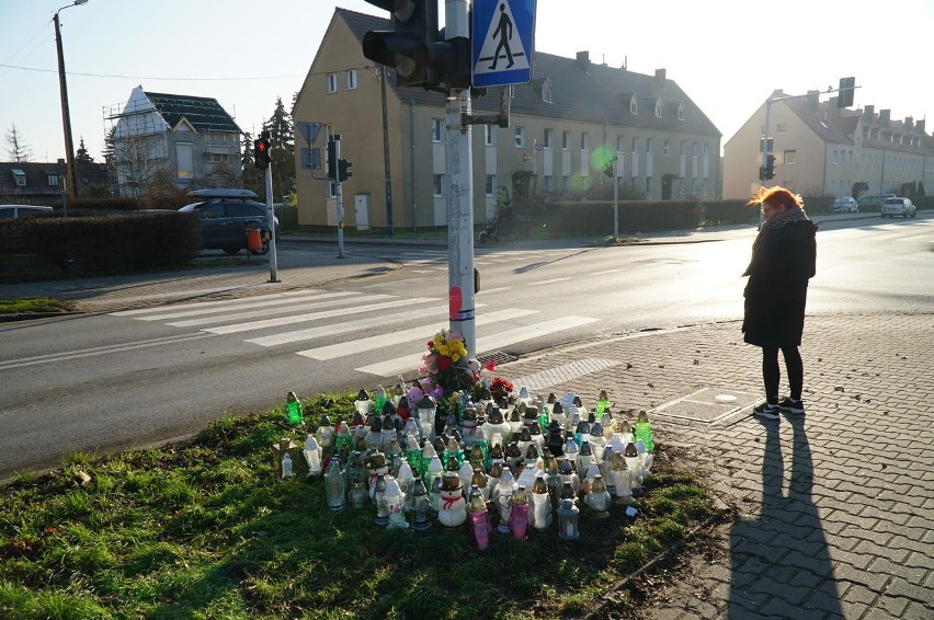 Tragiczny wypadek na skrzyżowaniu ul. Opolskiej i Jesionowej...