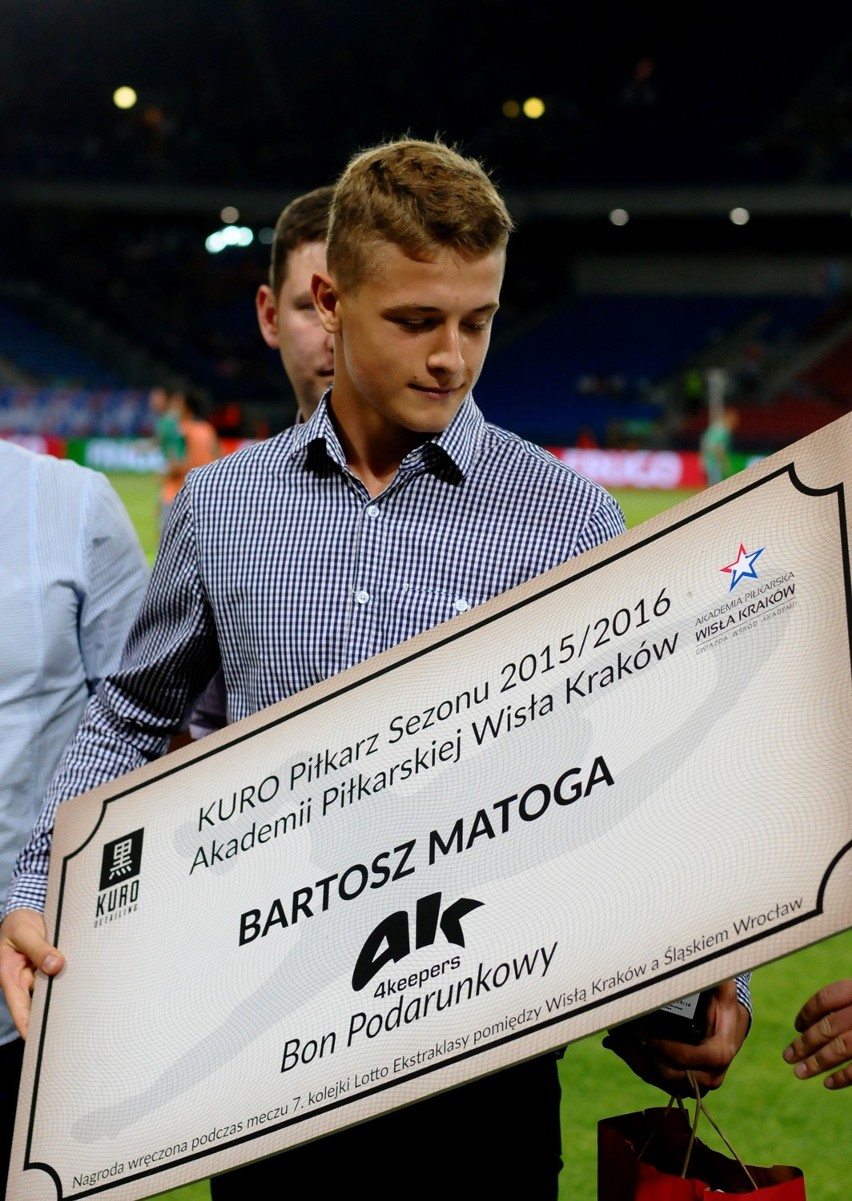 Bartosz Matoga z wyróżnieniem dla Najlepszego Piłkarza...