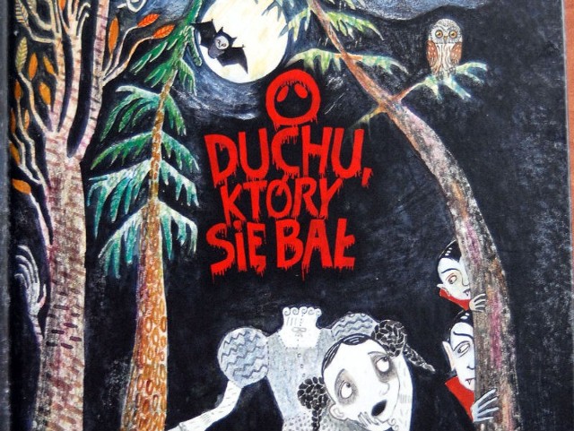 "O duchu, który się bał&#8221; Sanna Töringe. Ilustracje Kristina Digman, wyd. Zakamarki, Poznań 2010. Sugerowany wiek 3+