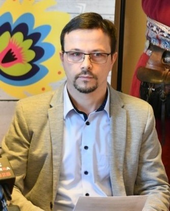 Daniel Rogala, dyrektor Miejsko-Gminnego Ośrodka Kultury w...