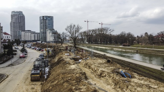 Zobacz, jak powstaje łącznik ul. Wierzbowej z aleją Kopisto w Rzeszowie