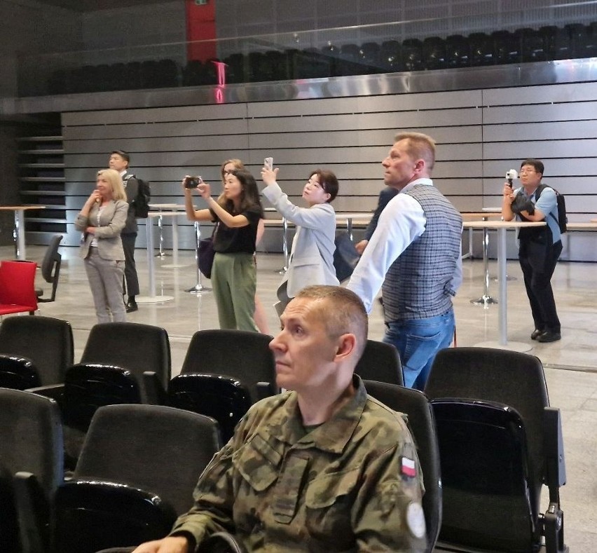 Eksperci z Ministerstwa Obrony Narodowej w Korei gościli w Targach Kielce. Wystawa Narodowa na MSPO w przygotowaniu