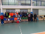Mikołajkowy Turniej Piłki Nożnej dla uczniów szkół podstawowych o puchar komendanta powiatowego policji w Zwoleniu. Zwyciężyli zwoleniacy 