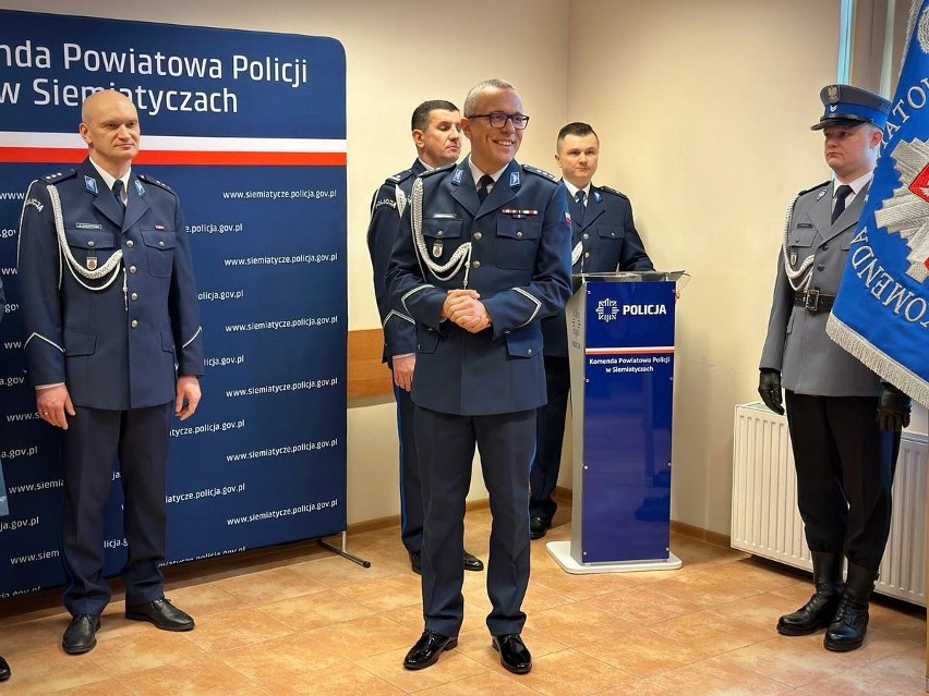 Inspektor Łukasz Głowacki przestał być komendantem policji w...