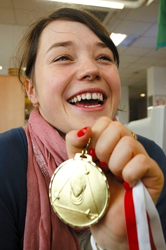 Anna Ciwoniuk ze złotym medalem młodzieżowych mistrzostw Polski