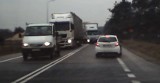 Zgroza w Skorzowie koło Buska. Ciężarówka wyjechała prosto na czołowe zderzenie! Wstrząsające wideo 