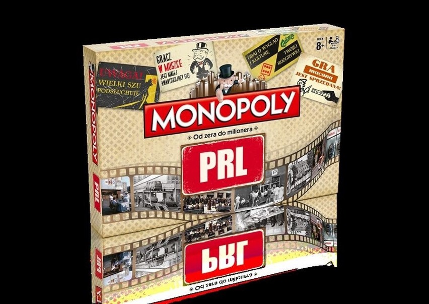 Białystok w grze Monopoly PRL