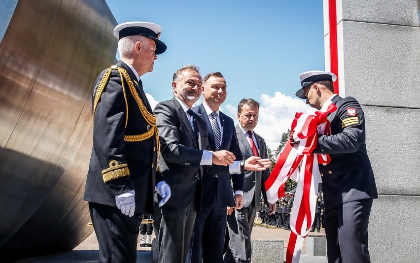 Święto Morza 2018 w Gdyni. Uroczyste odsłonięcie Pomnika Polski Morskiej [zdjęcia, wideo]