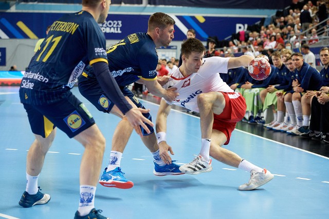 Michał Olejniczak udanie prowadził grę reprezentacji Polski w meczu ze Szwedami
