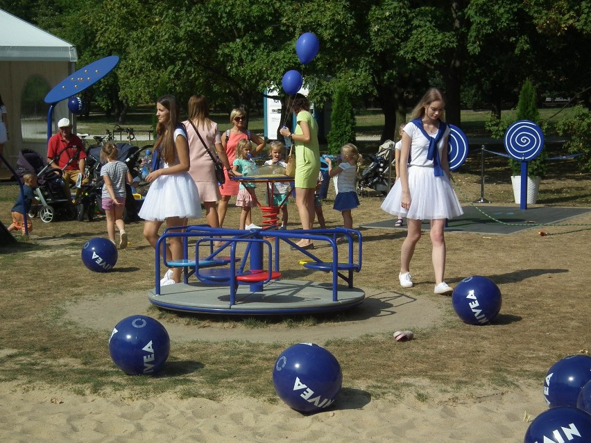 Plac zabaw Nivea w jednym z polskich miast