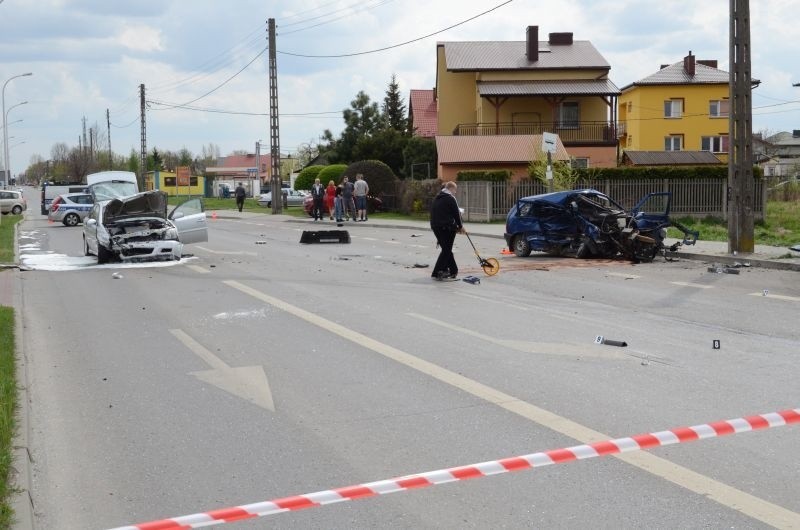 Wypadek w Ostrowcu