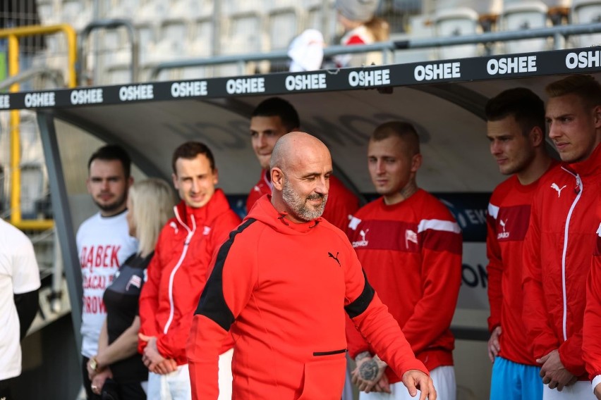 Trener Cracovii Michał Probierz