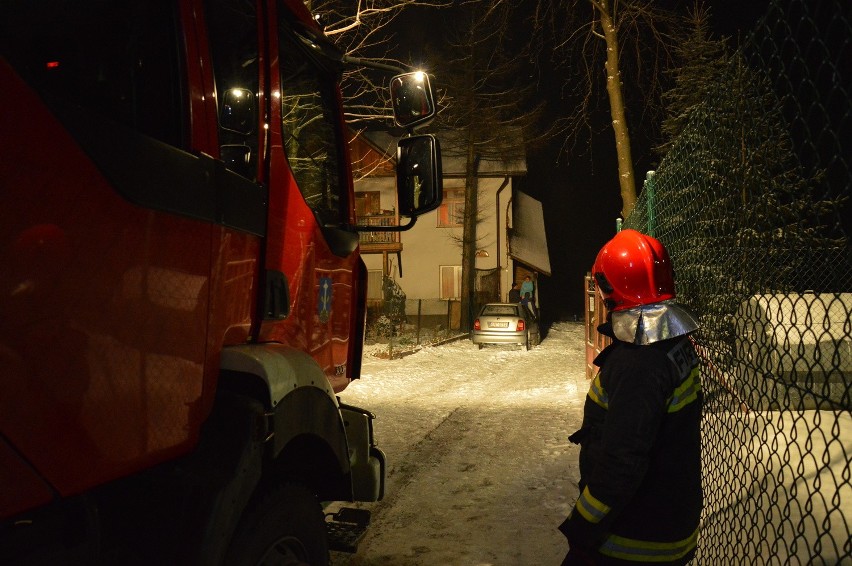 Zakopane. Przy Nowotarskiej wybuchł gaz [ZDJĘCIA]