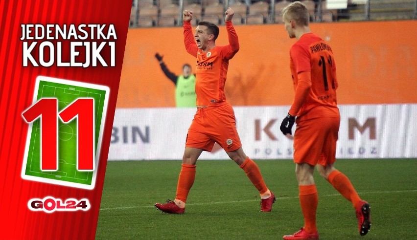 Jedenastka 19. kolejki Lotto Ekstraklasy według GOL24 [GALERIA]