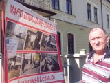 Brzesko. Zdesperowany 63-letni rolnik walczy o odzyskanie majątku [WIDEO]