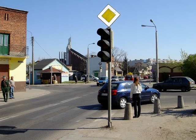 Na skrzyżowaniu ulic Południowej i Wiejskiej w Radomiu nie działa sygnalizacja świetlna.