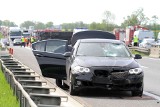 Wypadek rządowej limuzyny na autostradzie A1. Minister był w środku?