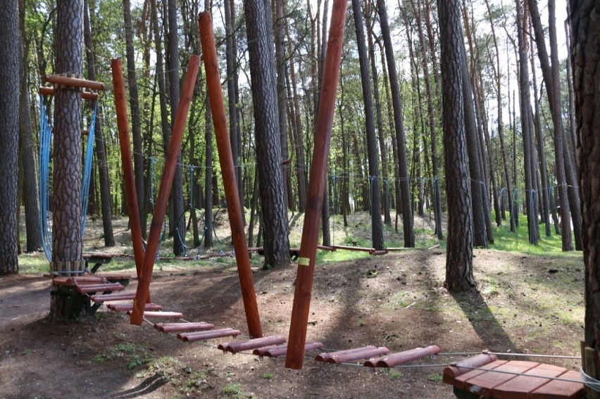 Bezasekuracyjny Park Linowy w Trzciance został Turystycznym...