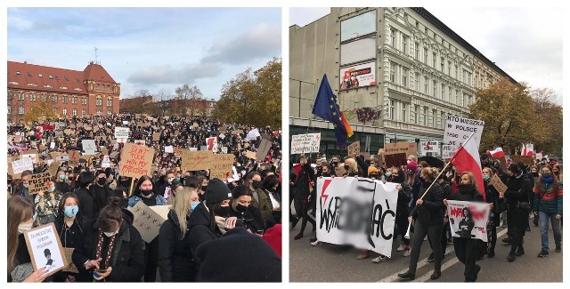 Strajk kobiet w Szczecinie - 28.10.2020