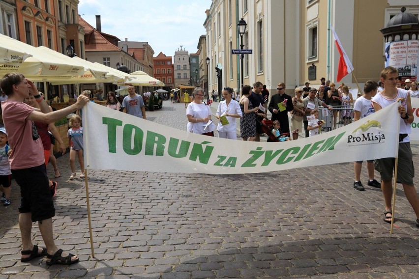 W niedzielę (10 czerwca) ulicami Torunia przeszedł Marsz dla...