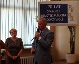 Gmina Odrzywół. Biblioteka w Odrzywole działa już od 70 lat. Była uroczystość na jubileusz, gratulacje i życzenia