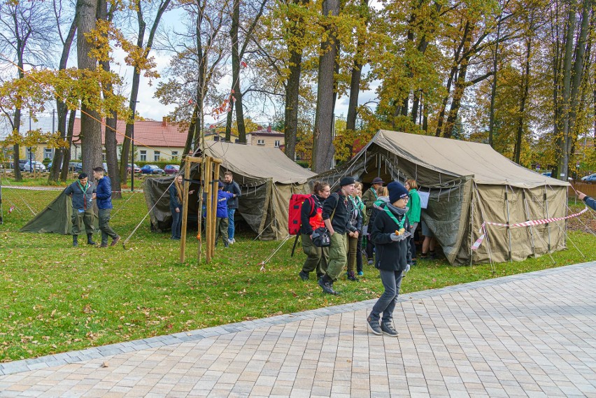 Nowy Sącz. 110 - lecie harcerstwa ziemi sądeckiej. Harcerze  świętowali w Parku Strzeleckim [ZDJĘCIA]