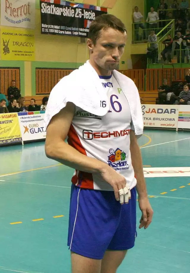 Arkadiusz Terelecki (na zdjęciu), jest ostatnim zawodnikiem, który dołączył do kadry Jadaru Radom
