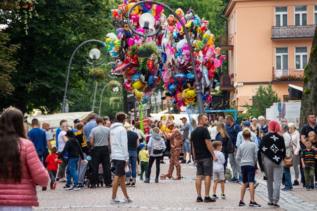 Krupówki w lipcu 2021 roku