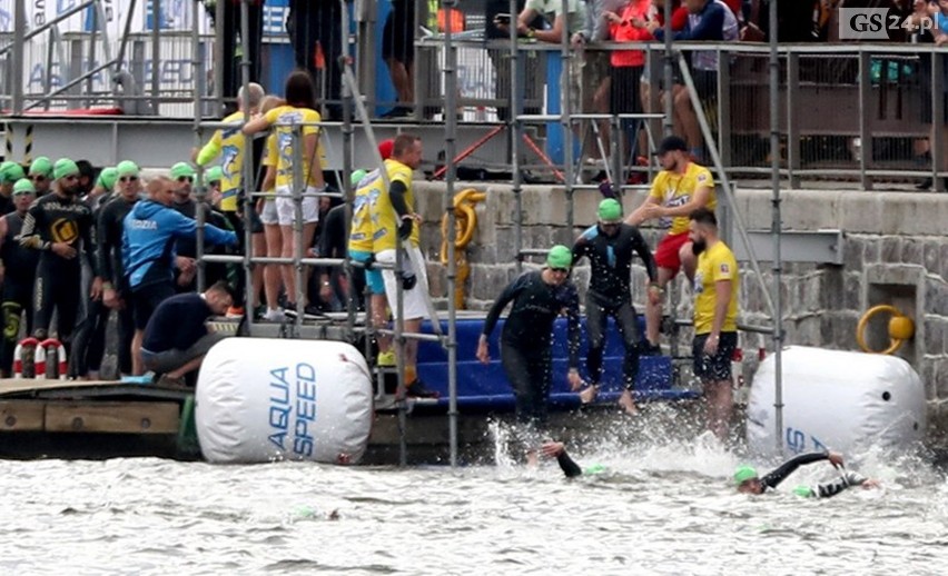 Triathlon w Szczecinie 2019. "Ludzie z żelaza" bili rekordy życiowe [DUŻO ZDJĘĆ]