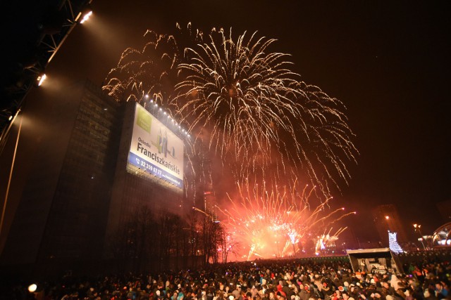 Sylwester 2014 Katowice: Tak witaliśmy Nowy Rok 2015