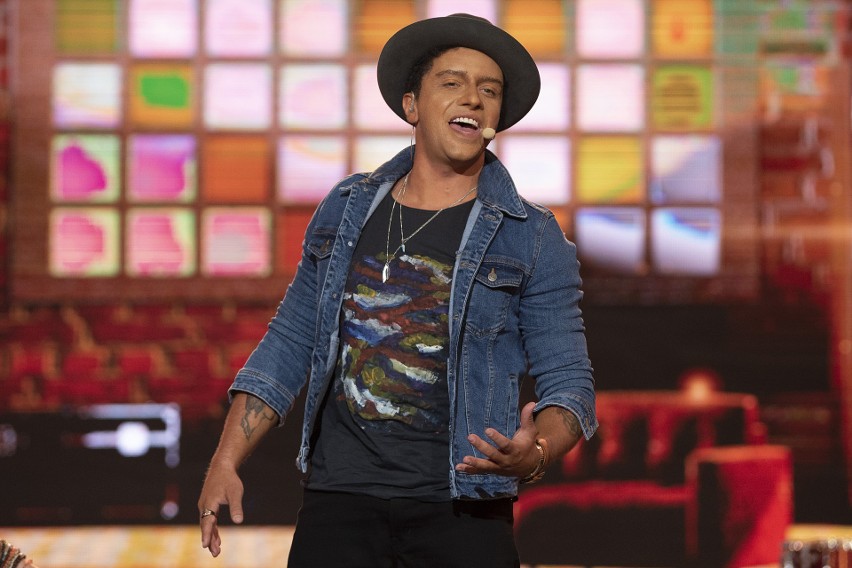 Rafał Szatan jako Bruno Mars

fot. M. Zawada