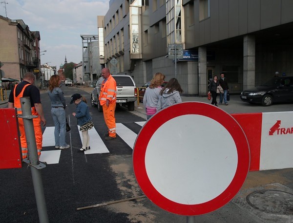 Zdjecia z budowy Galerii Slupsk pomiedzy ulicami Tuwima i...