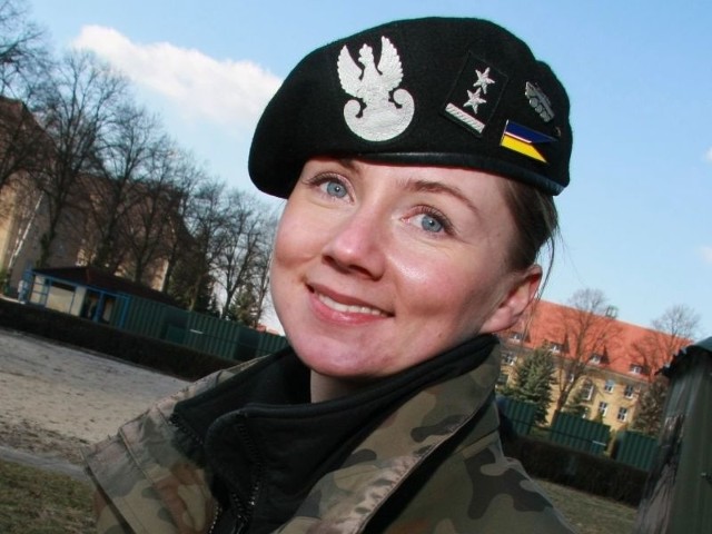 Anna Wisłocka ma 30 lat. Mieszka w Międzyrzeczu. Służy w 17. Wielkopolskiej Brygadzie Zmechanizowanej.