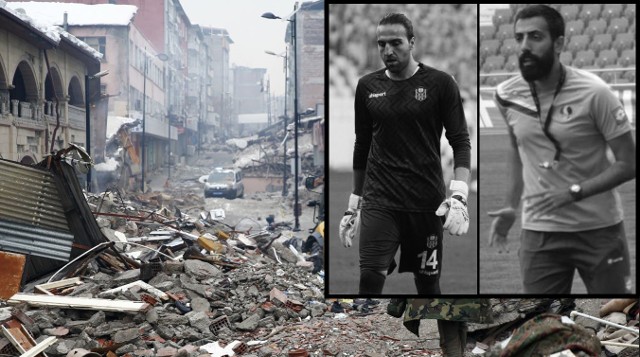 Bramkarz Yeni Malatyasporu, Ahmet Eyüp i trener Iskenderunsporu, Ibrahim Halil Ölmez (z prawej) znaleźli się wśród śmiertelnych ofiar poniedziałkowego, 6 lutego, trzęsienia ziemi w Turcji