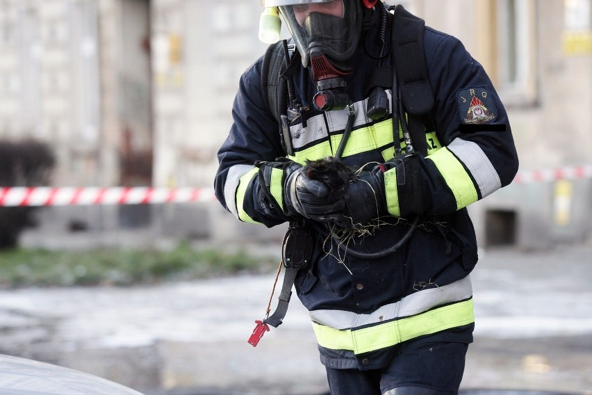 Pożar w Kościeniewiczach. Rodzina z dwójką małych dzieci straciła dach nad głową 