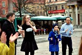 Ukraińcy i Polacy zatańczyli razem na placu Solnym