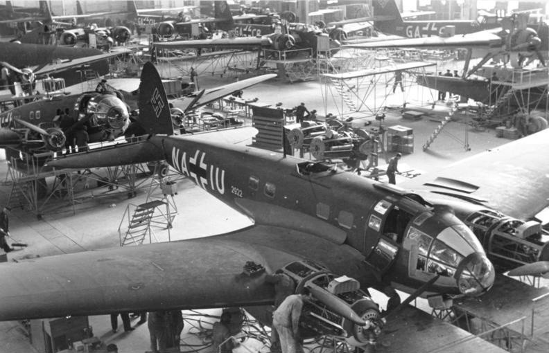 Produkcja bombowca Heinkel He 111