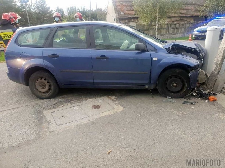 Wypadek na ul. Solskiego w Opolu.