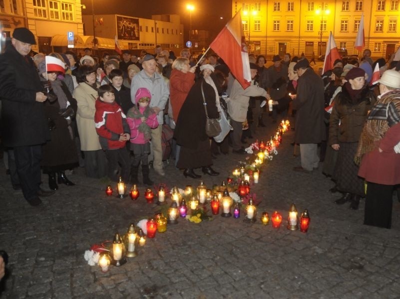 Marsz Niepodległości na ulicach Bydgoszczy