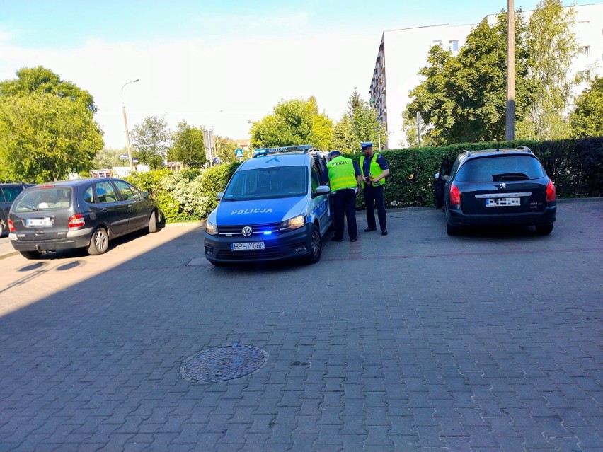 Wypadek w Radomiu przy ulicy Zbrowskiego.