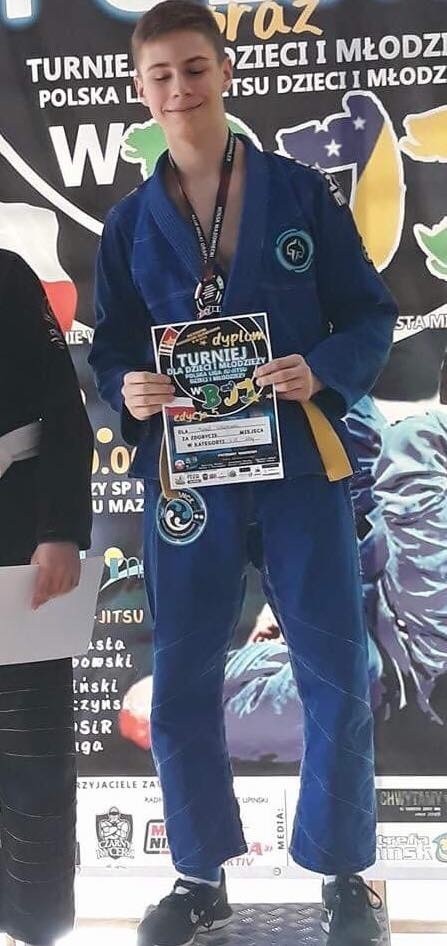 UKS Gladiator Ostrołęka z medalami Grand Prix Polski w brazylijskim ju jitsu