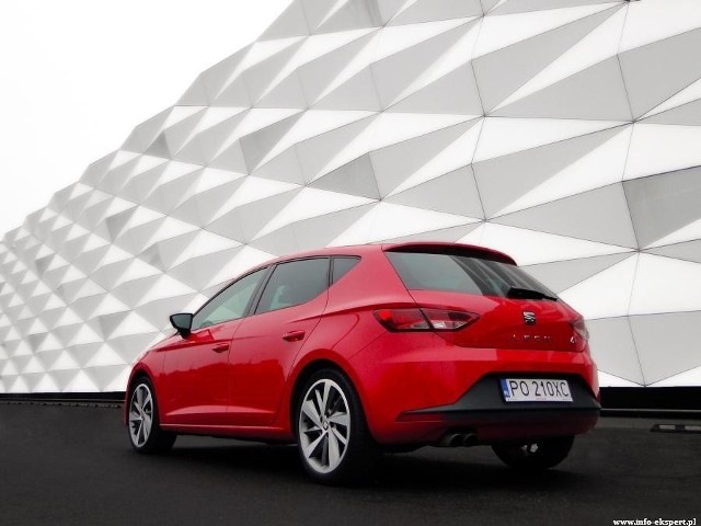 Seat Leon 1.8 TSI FR, Fot:  Dariusz Wołoszka, Info-Ekspert