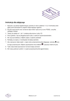 Arkusz maturalny z języka angielskiego 2023