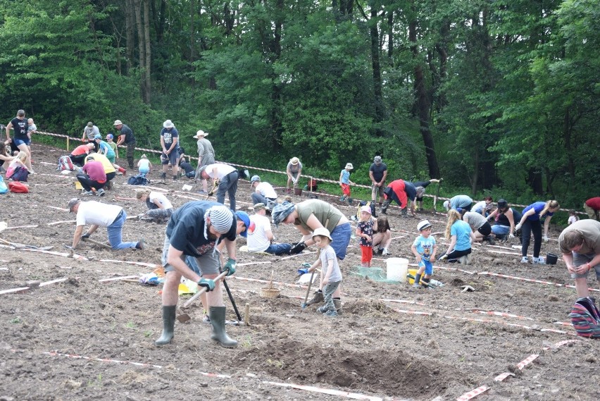 Na poszukiwanie agatów do Rudna zjechali pasjonaci...